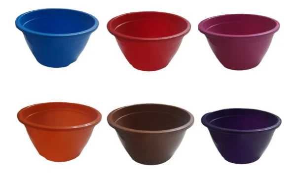 Kit 30 Vasos Cuia 13 Cm 500ml + Alças Coloridas - Imagem 3